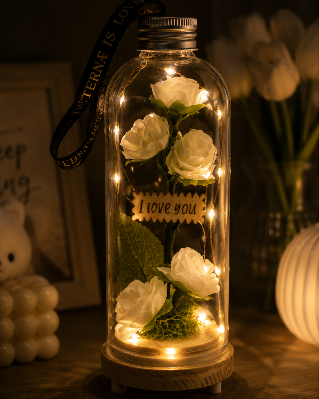 Roses Éternelles — Lumière d’Amour