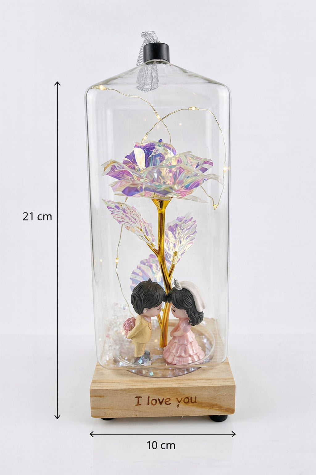 Roses Éternelles — Cristal Prestige