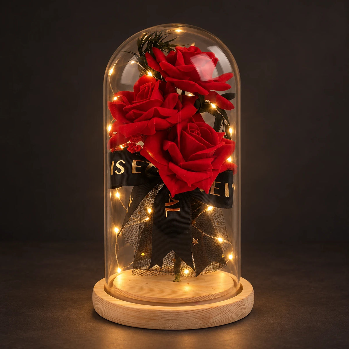 Simulation générée de l’ambiance LED — bouquet-eternel-led — LED preview