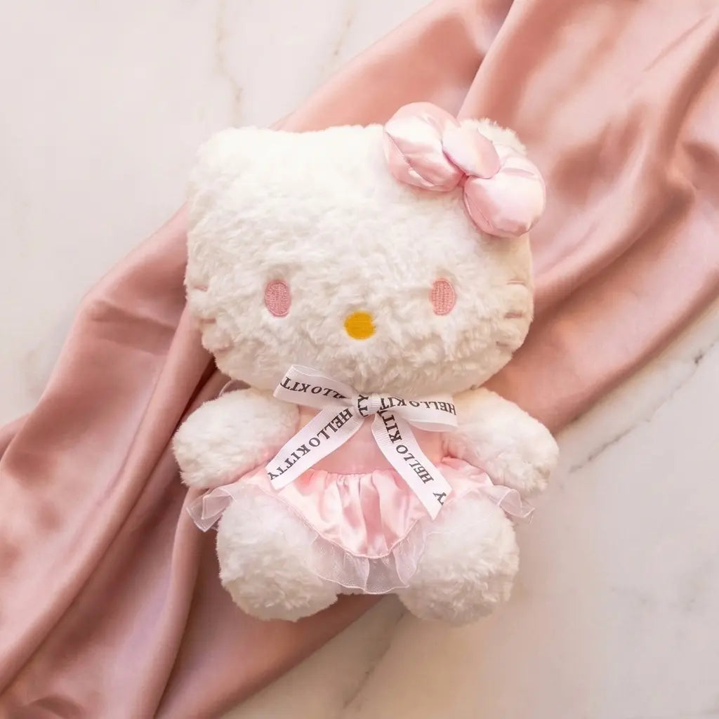 Hello Kitty – Peluche Élégante Rose