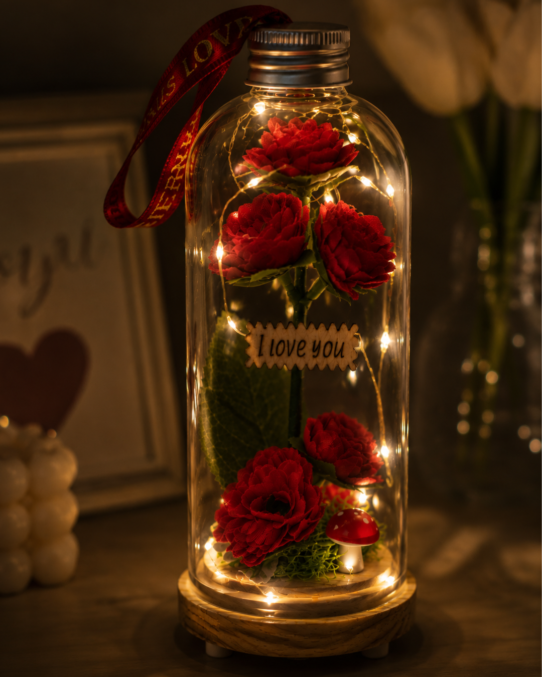 Roses Éternelles — Lumière d’Amour