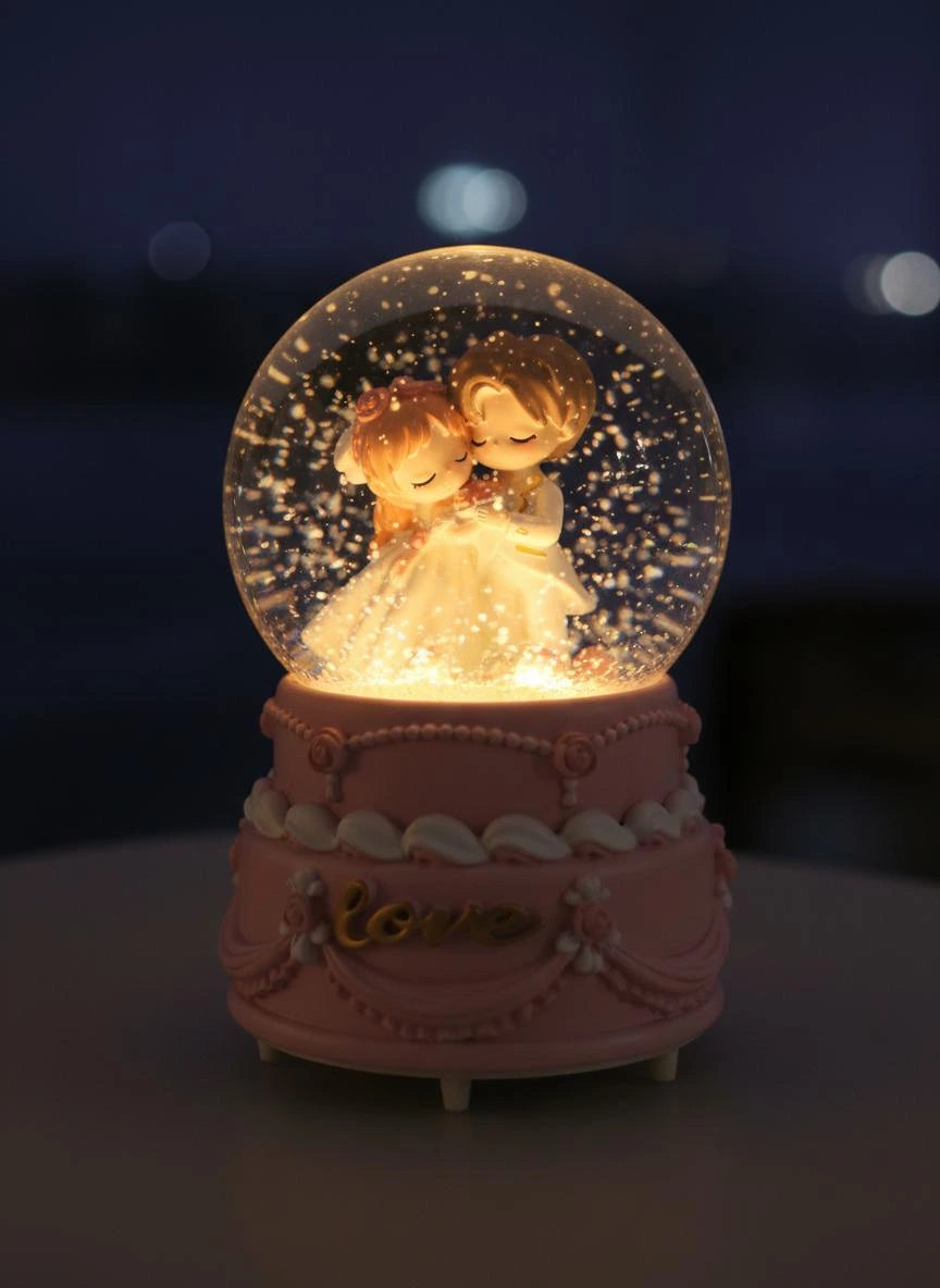 Wedding Love – Snow Globe