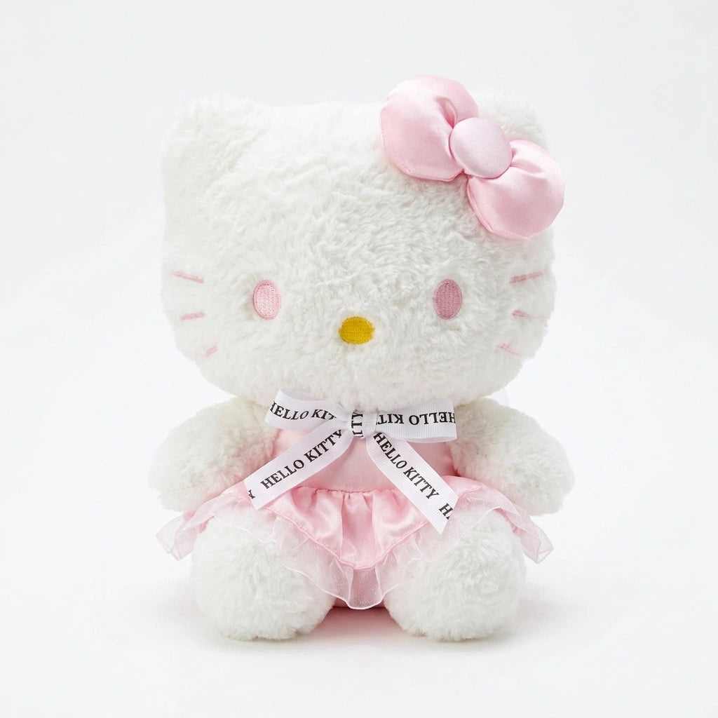 Hello Kitty – Peluche Élégante Rose