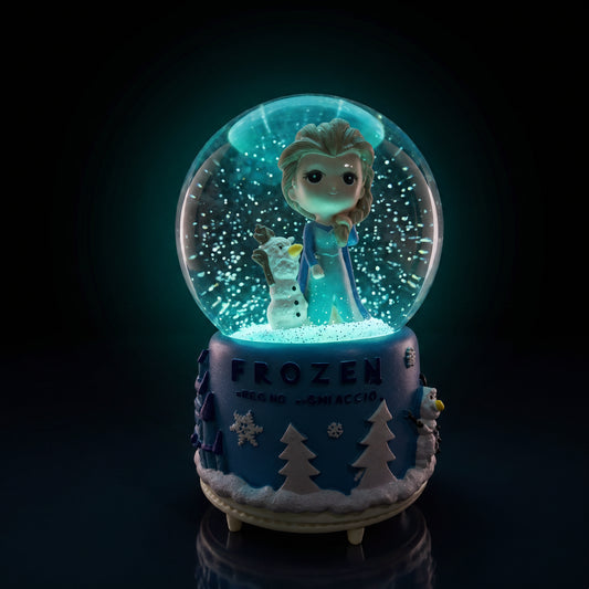 Elsa & Olaf – Snow Globe — éclairage allumé — LED preview