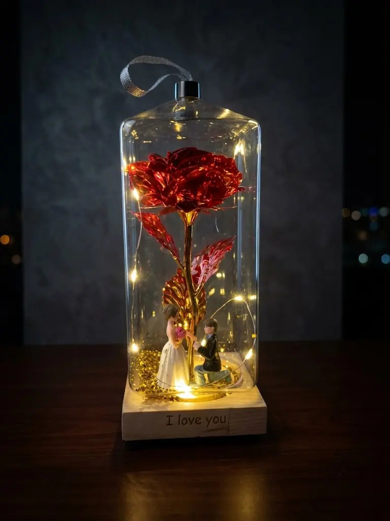 Roses Éternelles — Rouge Prestige