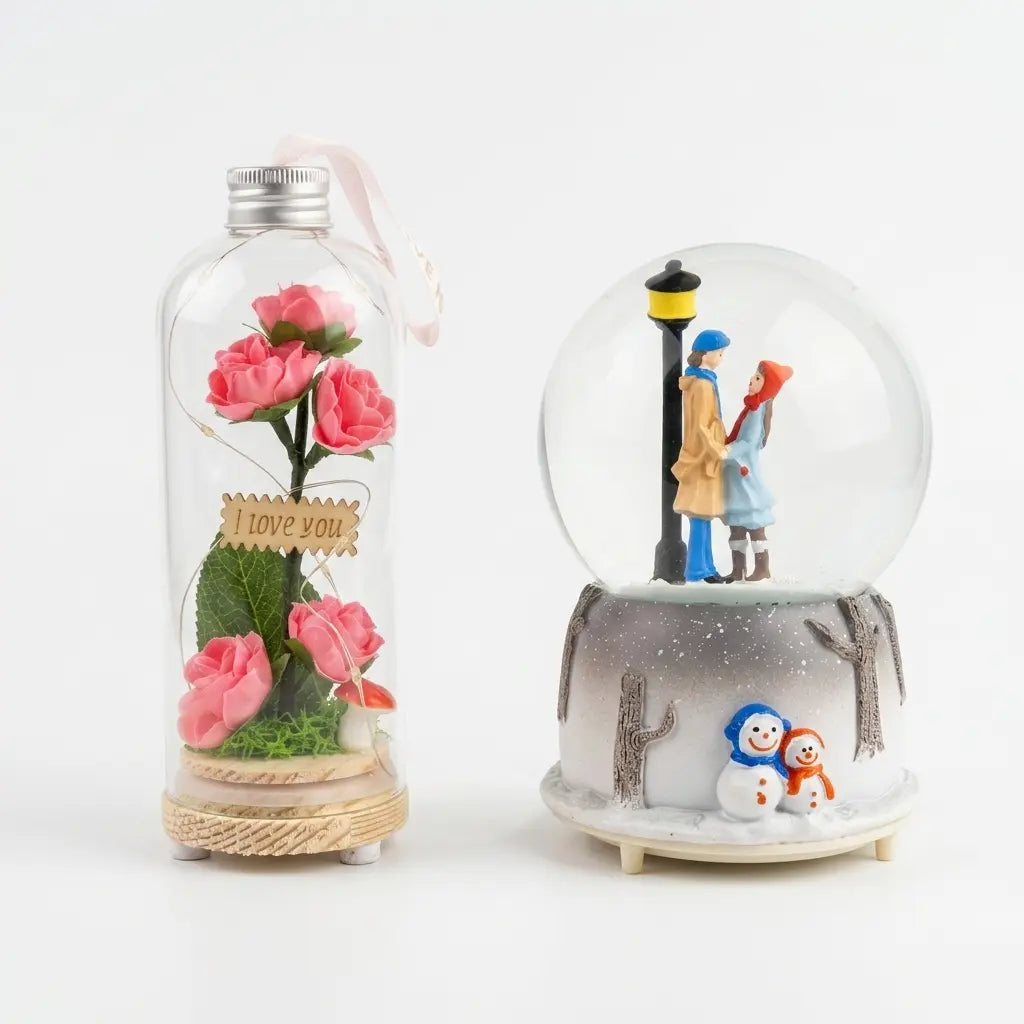 Pack Éternité Romantique – Rose & Souvenir Musical