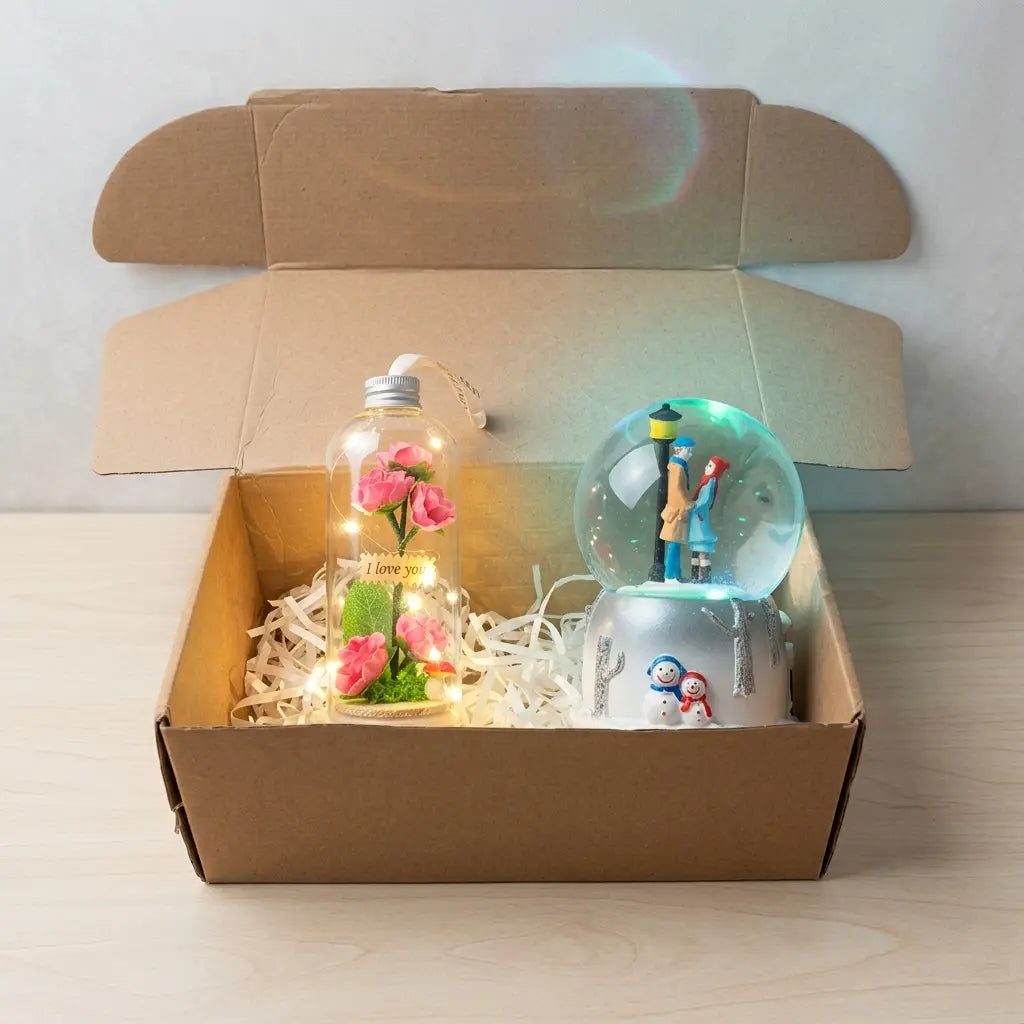Pack Éternité Romantique – Rose & Souvenir Musical