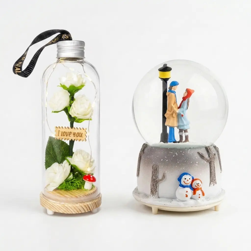 Pack Éternité Romantique – Rose & Souvenir Musical