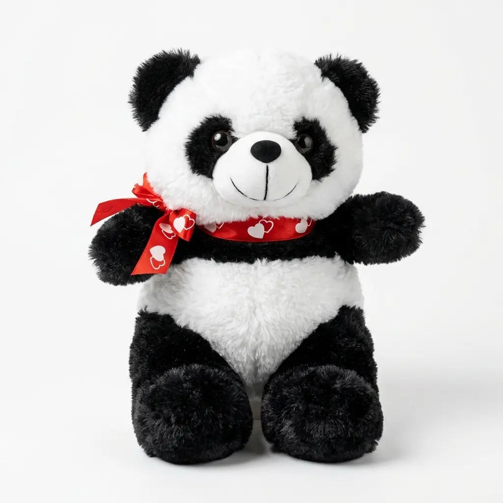 Panda Douceur – Peluche Tendre & Romantique