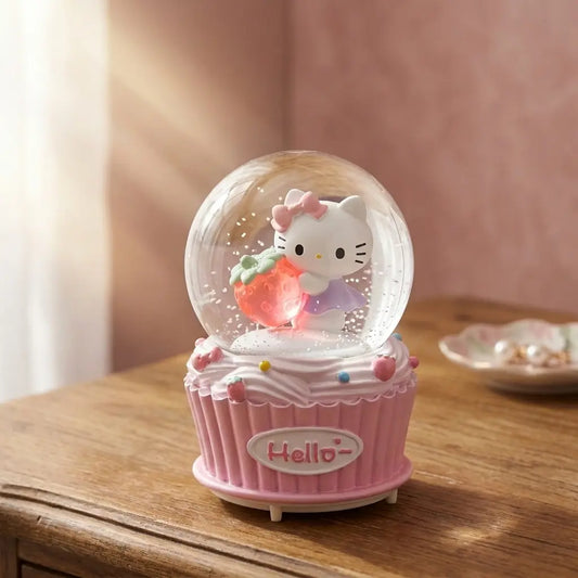 Hello Kitty Strawberry Dream - Snow Globe