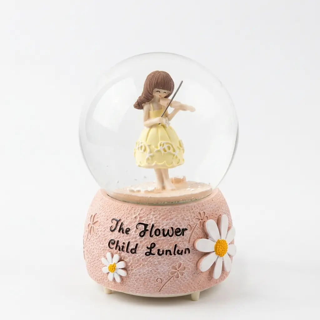 Flower Girl – Snow Globe