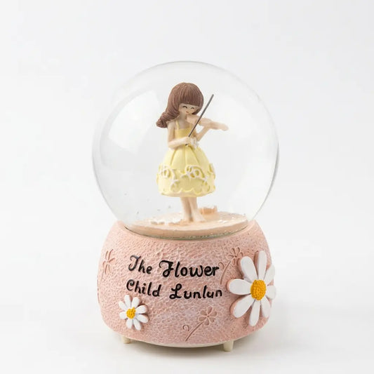 Flower Girl – Snow Globe