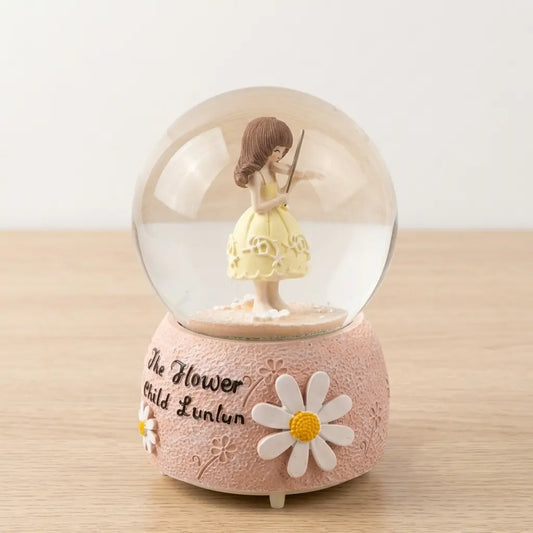 Flower Girl – Snow Globe