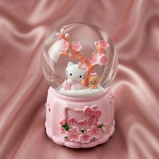 Hello Kitty – Cherry Blossom  – Snow Globe