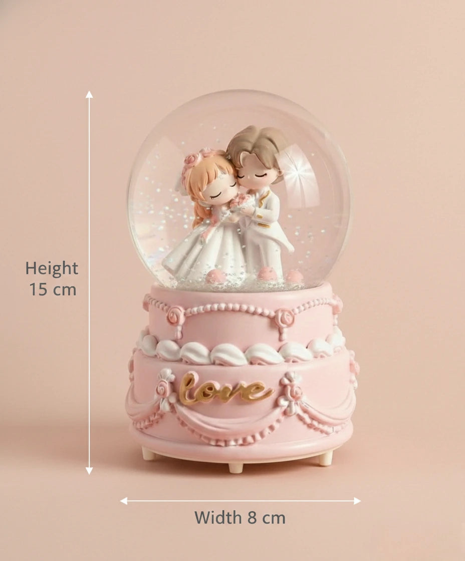 Wedding Love – Snow Globe