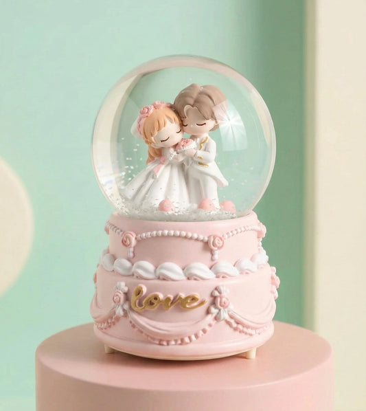 Wedding Love – Snow Globe